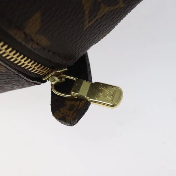 LOUIS VUITTON Monogram Trousse Demi Ronde Cosmetic Pouch - Picture 7 of 15